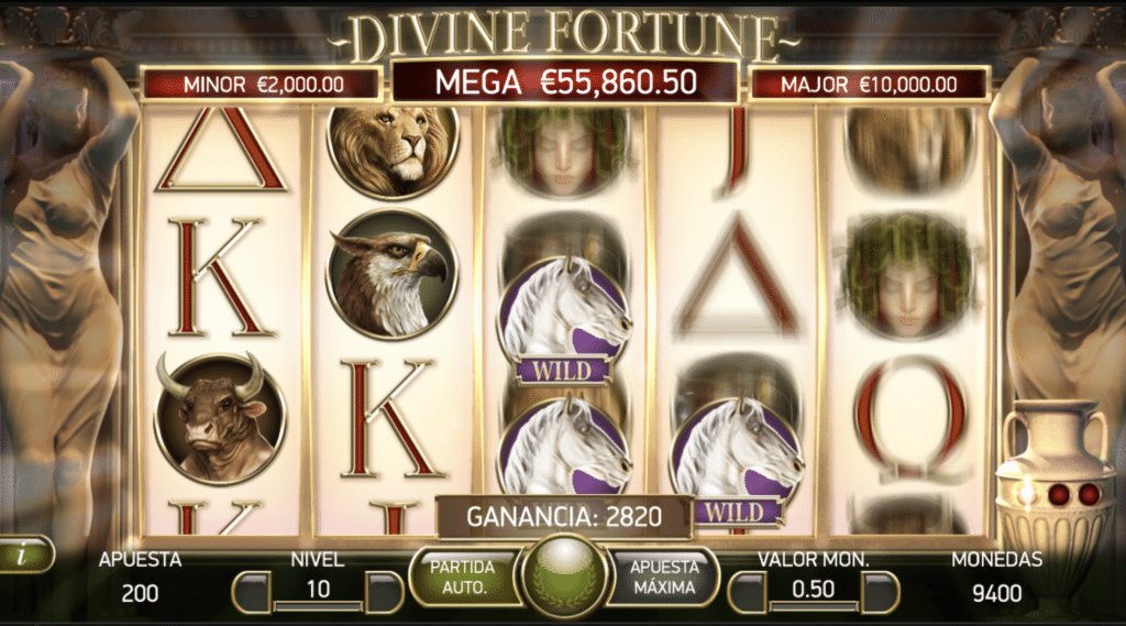 Divine Fortune spilleautomat